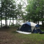 Camping at High Lake in Veteran's Memorial Park