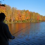 Fall fishing in the County of Trails.