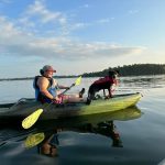 Mande School, Charlie, dog kayaking