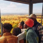 Mountain Fire Lookout Tower, Fall Travel Wisconsin